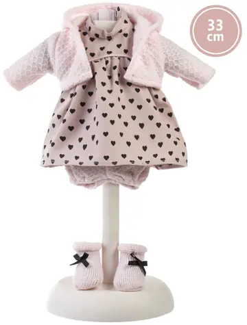Llorens P33-144 oblečok pre bábiku veľkosti 33 cm / od 3 rokov