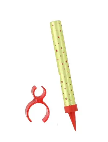 Rappa Fontána párty zlatá s držiakom na fľašu 35 sek 12cm