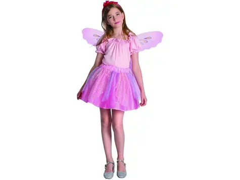 MaDe 03840 - Šaty na karneval - víla, 110-120 cm