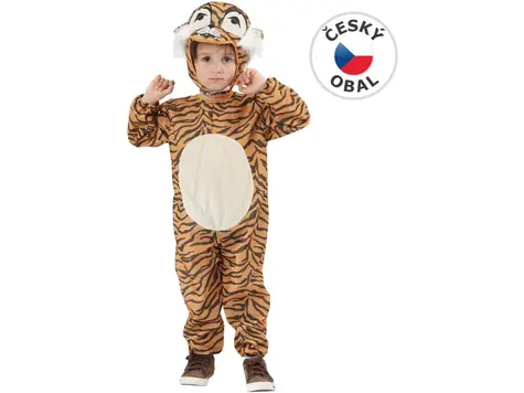 MaDe 55598 - Kostým na karneval Tigrík, 92-104cm