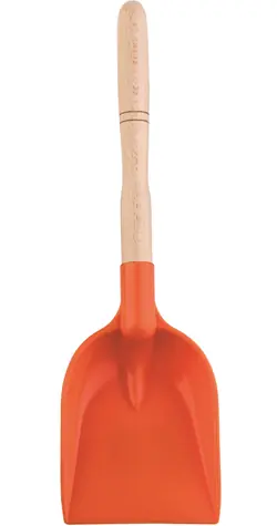 Androni Lopata s drevenou násadou červená / dĺžka 34 cm / od 12 mesiacov