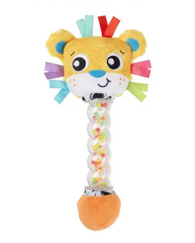Playgro - Hrkálky levíček s korálkami / od 3 mesiacov