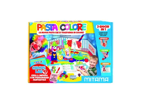 MITAMA Modelovacia hmota farebná CIRCUS LAB / od 5 rokov