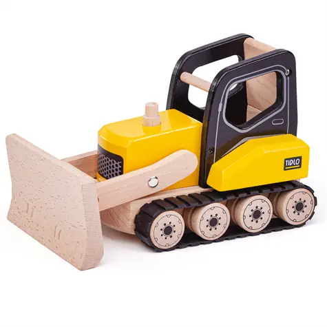 Tidlo Drevený buldozer