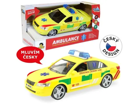 MaDe 03223 Ambulancia rýchle osobné vozidlo s CZ IC / od 3 rokov