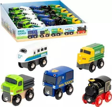 Brio Mini vláčiky a vozidlá / od 3 rokov