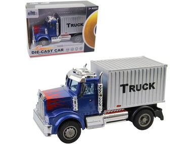 MaDe 18845 Ťahač kovový na spätný chod / 12,5 x 6,5 x 9,5 cm / od 3 rokov