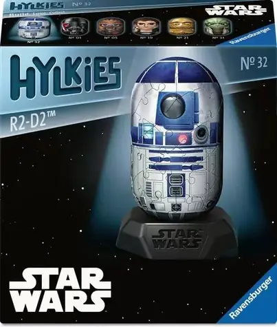 Ravensburger 3D Puzzle Hylkies: Star Wars: R2-D2 / 54 dielikov / od 6 rokov
