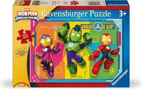 Ravensburger Iron Man a jeho úžasní priatelia / 35 dielikov / od 3 rokov