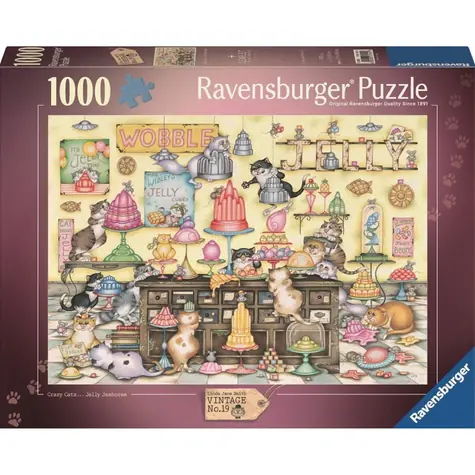 Ravensburger Mačacie obchodík / 1000 dielikov / od 14 rokov