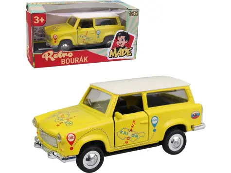 MaDe Auto Trabant combi, kovový / 12 cm / od 3 rokov