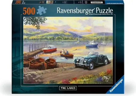 Ravensburger Objavovanie krás jazier / 500 dielikov / od 14 rokov