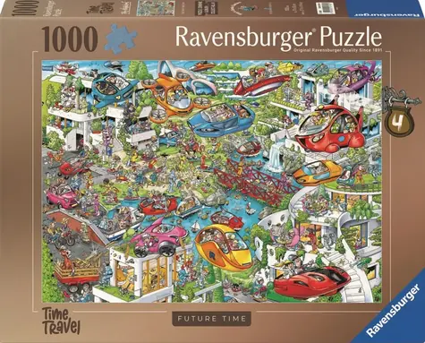 Ravensburger Ray's Comic - Budúcnosť / 1000 dielikov / od 14 rokov
