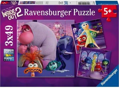 Ravensburger V hlave 2 / 3x49 dielikov / od 5 rokov