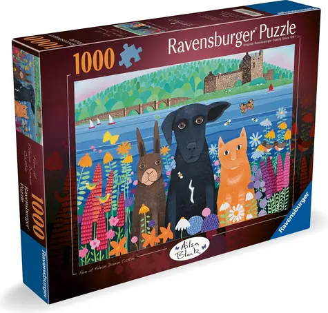 Ravensburger Zvierací kamaráti / 1000 dielikov / od 12 rokov