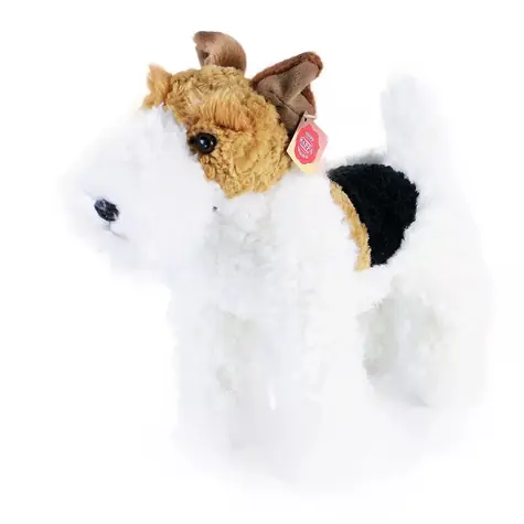 Rappa Plyšový pes foxteriér Dášenka stojaca 30 cm / ECO-FRIENDLY / od 0 rokov