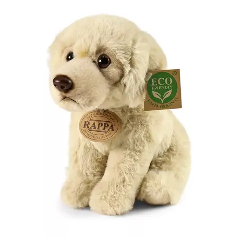 Rappa Plyšový pes pyrenejský horský sediaci 23 cm / SOFT COLLECTION / od 0 rokov
