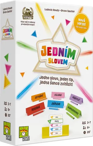 Asmodee Jedným slovom (nová edícia) / Počet hráčov: 3-7 / od 8 rokov