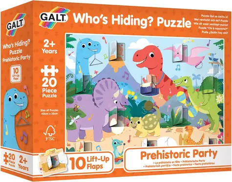 Asmodee Puzzle schovávačka: Dinosaury / od 2 rokov