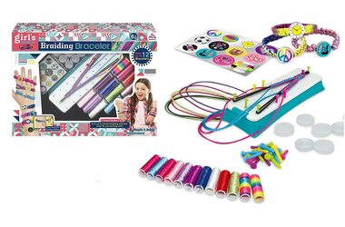 MaDe 16102 Kreatívna sada, tvorenie doplnkov / 38 x 28 x 6 cm / od 6 rokov