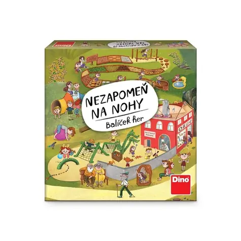 Dino Edukačná hra Nezabudni na nohy / od 4 rokov / dĺžka hry: 30 minút