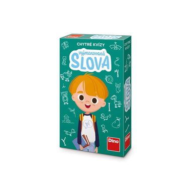 Dino Chytré kvízy - Vymenované slová / od 8 rokov