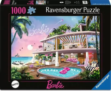 Ravensburger Barbie / 1000 dielikov / od 8 rokov
