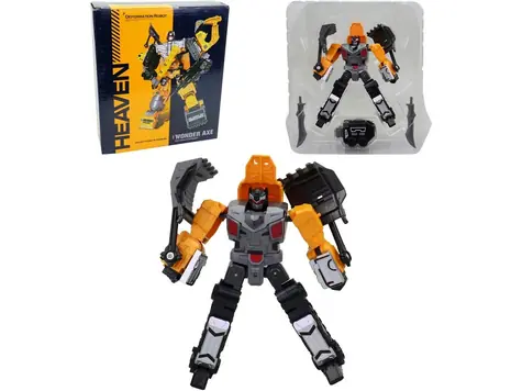 MaDe 16336 Robot, transformácia, buldozér / od 3 rokov