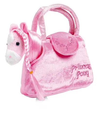 Small Foot Plyšový poník v kabelke Paulina / od 0 rokov