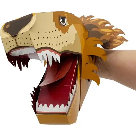 Fiesta Crafts Kreatívna sada 3D bábka Lev