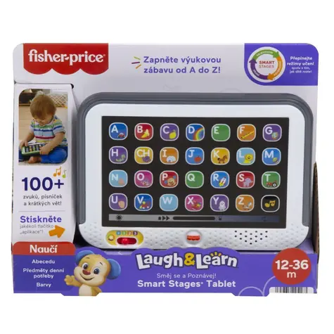 Mattel Fisher Price SMART stages tabliet CZ / od 12 mesiacov