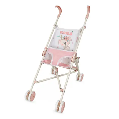 DeCuevas 90079 Skladací kočík pre bábiky golfové palice KOALA 2024 - 56 cm