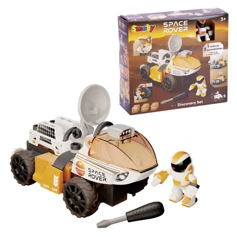 Smoby Vesmírne vozítko Space Rover Discovery Set / od 3 rokov