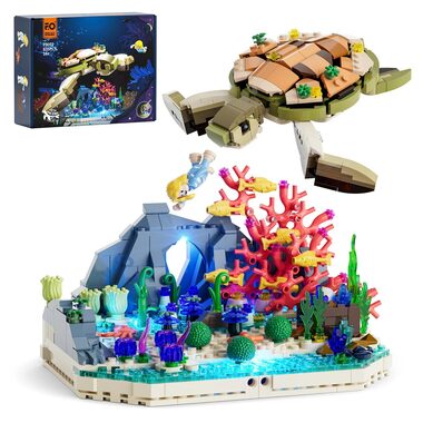 Lumibricks Turtle Reef Dream / 835 dielikov / od 16 rokov 