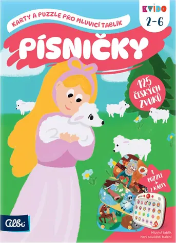Albi Kvído Karty a puzzle: Pesničky