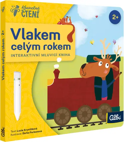 Albi Kúzelné čítanie Minikniha: Vlakom celým rokom