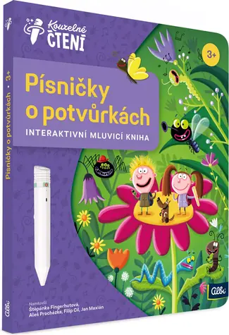 Albi Kúzelné čítanie Kniha: Pesničky o potvorkách