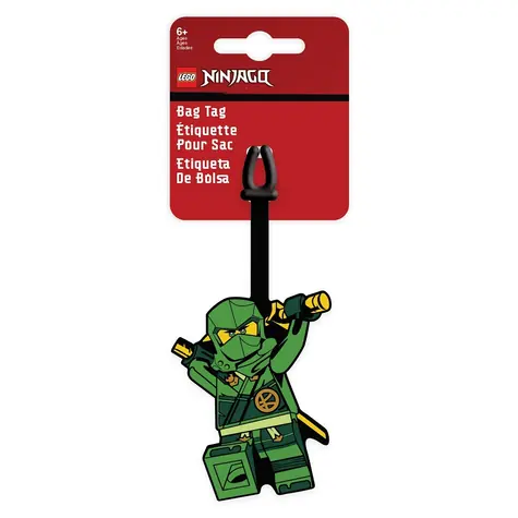 Lego Stationery Ninjago Menovka na batožinu - Lloyd