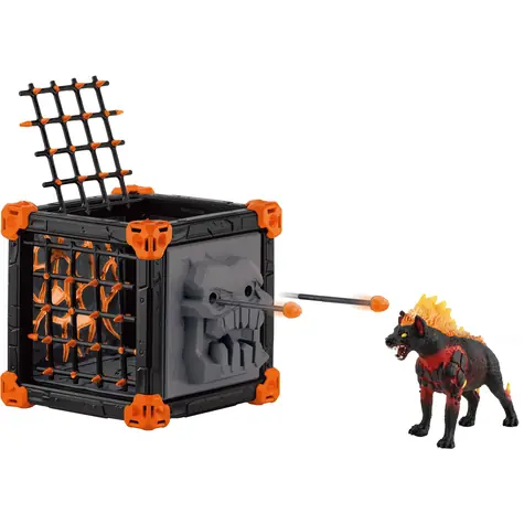 Schleich Aréna BattleCave lávové hyeny / od 7 rokov