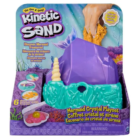 Spin Master Kinetic Sand Koralový útes veľká hracia sada / od 3 rokov