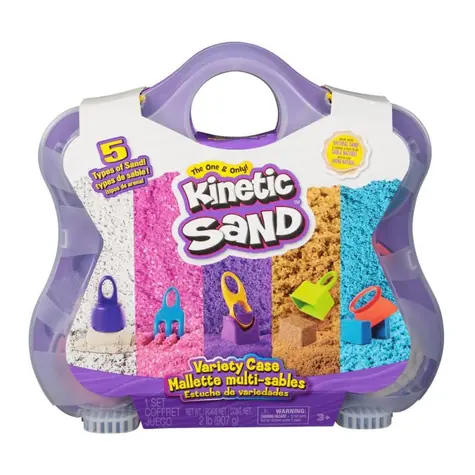 Spin Master Kinetic Sand kufrík s doplnkami / od 3 rokov