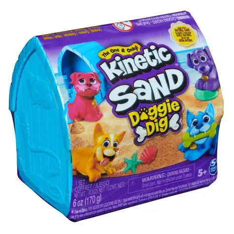 Spin Master Kinetic Sand psík v búde / od 5 rokov