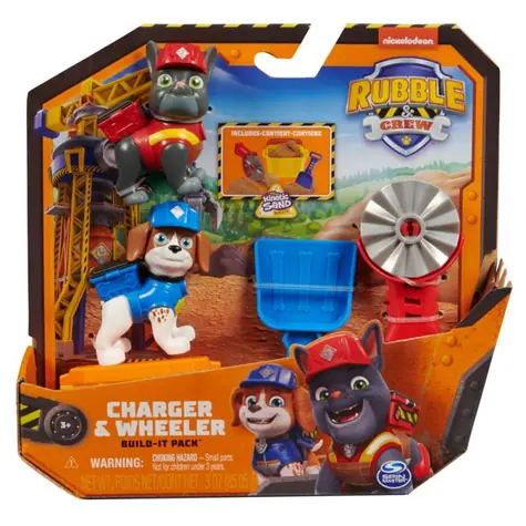 Spin Master Rubble & Crew Charger a Wheeler figúrky s doplnkami / od 3 rokov