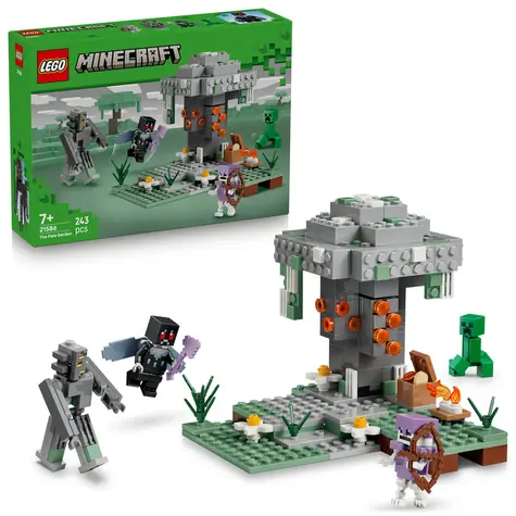 LEGO® Minecraft® 21586 Bledá záhrada / Počet dielikov: 243 / od 7 rokov