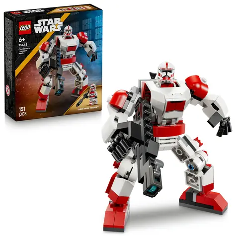 LEGO® Star Wars™ 75448 Robotický oblek klonového šokového vojaka / Počet dielikov: 151 / od 6 rokov