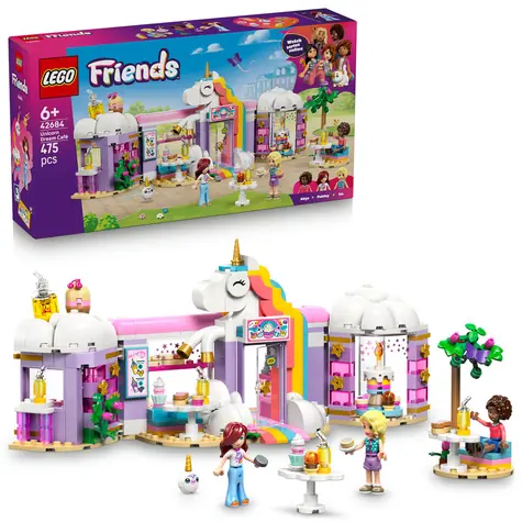 LEGO® Friends 42684 Snová kaviareň s jednorožcom / Počet dielikov: 475 / od 6 rokov