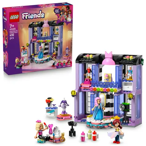 LEGO® Friends 42685 Módna prehliadka v mestečku Heartlake / Počet dielikov: 410 / od 7 rokov