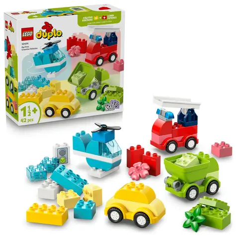 LEGO® DUPLO® 10474 Kreatívne vozidlá / Počet dielikov: 42 / od 11 rokov