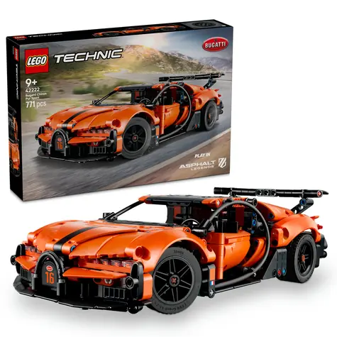 LEGO® Technic 42222 Hyperauto Bugatti Chiron Pur Šport / Počet dielikov: 771 / od 9 rokov