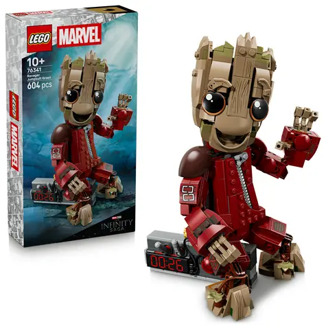 LEGO® | MARVEL 76341 Groot v kombinéze Pleniteľov / Počet dielikov: 604 / od 10 rokov
